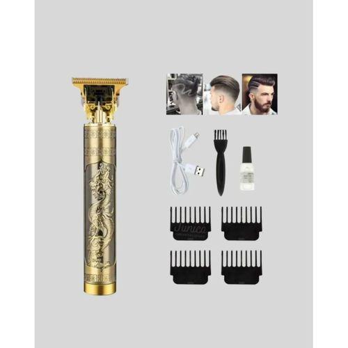 Şarjlı T Bıçaklı Saç Ve Sakal Tıraş Makinesi – 3 Başlıklı, Güçlü Motorlu, 2 Saat Kullanım