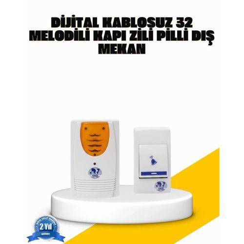 Kablosuz Kapı Zili Kolay Kurulumlu Modern Kullanım