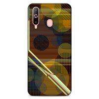 Lopard Samsung Galaxy A60 Uyumlu Kılıf Soyut Sanat (45) Baskılı Liquid Air Kılıf