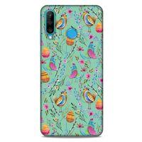 Animax Paskalya Kuşları Huawei P30 Lite Kılıf Desenli Silikon
