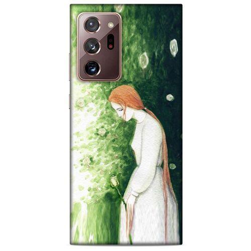 Samsung Galaxy Note 20 Ultra Kılıf Depresyon (16) Kalın Kılıf Turuncu Mavi