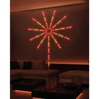 Uygulama Destekli Rgb Led Havai Fişek Duvar Aydınlatması