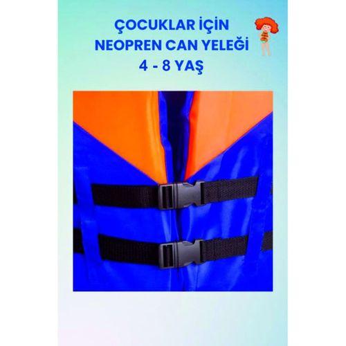 S Beden 4-8 Yaş Mavi Çocuk Can Yeleği Neopren Sünger Yüzme Yeleği Çocuklar İçin Yüzdürme Yelek,Can Kurtaran