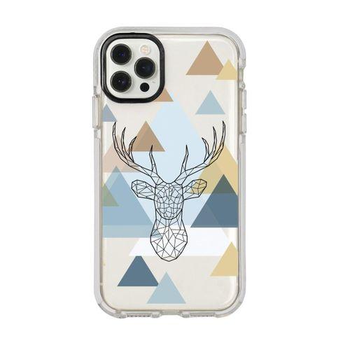 iPhone 11 Pro Max Polygon Deer Candy Bumper Silikonlu Telefon Kılıfı