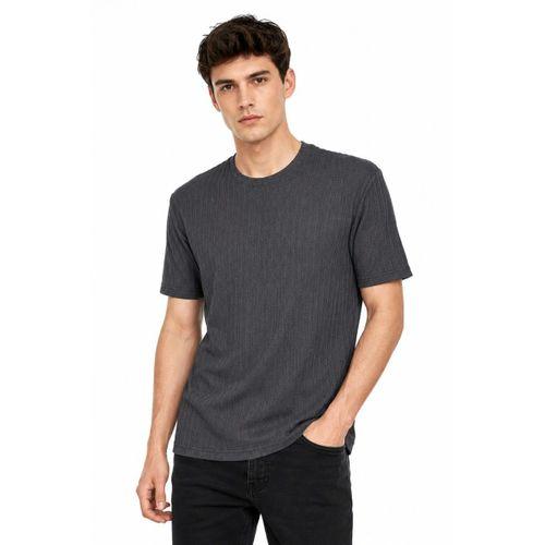 Erkek Sıfıryaka Triko Tişört Regular Kalıp BGL-ST05566