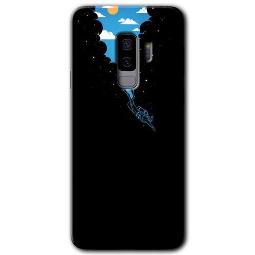 Samsung Galaxy S9 Plus Kılıf HD Desen Baskılı Arka Kapak - Derinlere Yolculuk
