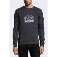 Evo Baskılı Füme Antrasit Erkek Sweatshirt