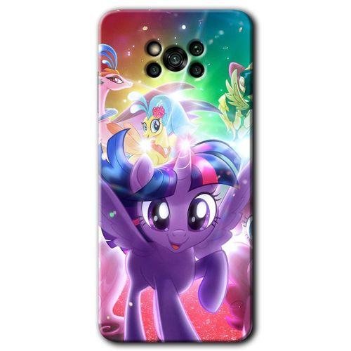 BeRa Aksesuar Poco x3 Pro Kılıf Baskılı Kapak - Pony +Tam Kaplayan Mat Seramik