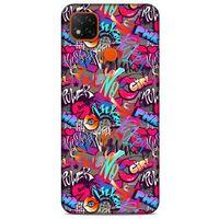 Graffitix (8) Desenli Silikon Kapak Xiaomi Redmi 9C Kılıf