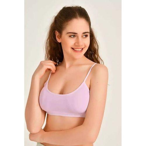 Pedli İp Askılı Pembe Büstiyer 3 adet
