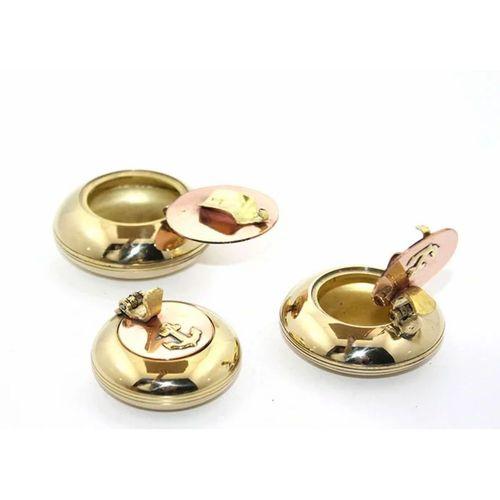 3'lü Pirinç Küllük Seti