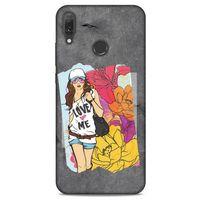 Sokak Modası 06 Huawei Y9 2019 Kılıf Desenli Silikon