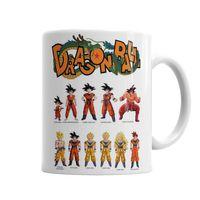 Goku Dragon Ball Kupa Bardak Porselen