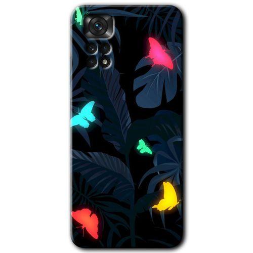 Xiaomi Redmi Note 11s 5G Global HD Baskılı Kılıf + 9D Tam Ekran Koruyucu - Lighter Butterfly