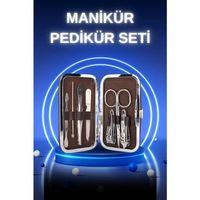 Manikür Pedikür Seti 7 Parça Tırnak Mantarı Tırnak Batığı Temizleme Taşınabilir