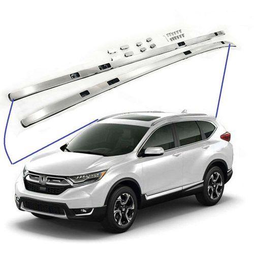 Honda Cr-V Uyumlu 2018 Sonrası Tavan Çıtası Gümüş Parça