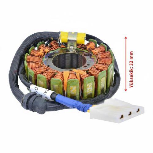 BAJAJ Bajaj Dominar 400 Statör 18 Li Bezsiz 35-93-32 Mm 3D 3K İth