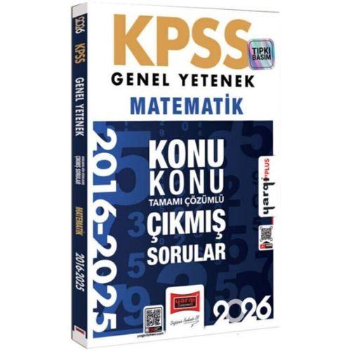 2026 KPSS Genel Yetenek Matematik 2016 2026 Konu Konu Tamamı Çözümlü Çıkmış Sorular Yargı Yayınları