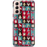 Samsung Galaxy S21 Kılıf Yılbaşı Süsleri (17) Tasarım Kılıf