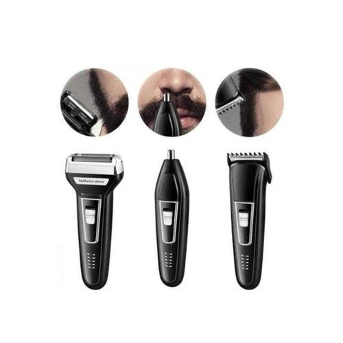 Kulak Burun Kıl Kesme Ense Yanak Tıraş Seti 3 Başlıklı Profesyonel