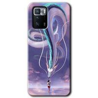 Poco x3 GT Kılıf Baskılı Kapak - Dragon Snake +Tam Kaplayan Mat Seramik