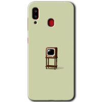 Galaxy A30 Kılıf HD Desen Baskılı Arka Kapak - Retro-TV