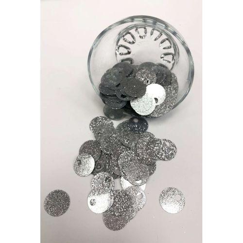 Gümüş Rengi Patik ve Çanta Pulu 20 mm