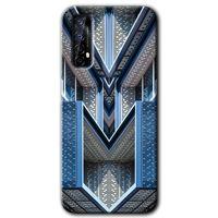 Potkal Hediye Fabrikası Realme 7 Kılıf HD Desen Baskılı Arka Kapak - Retro Building