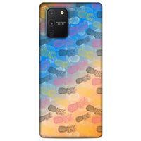 Frutix Ananas 01 Samsung Galaxy S10 Lite Kılıf Desenli Silikon