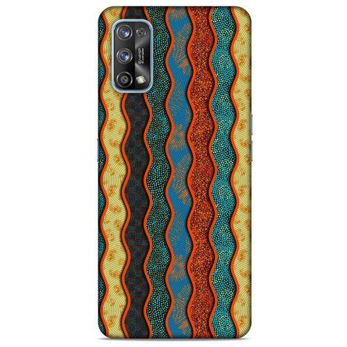 Oppo Realme 7 Pro Kılıf Baskılı Özel Seri Taşlı (42) Rugged Armor Kılıf