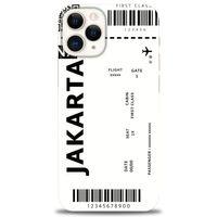 iPhone 12 Pro Kılıf HD Baskılı Kılıf - Jakarta + Tam Ekran Koruyucu
