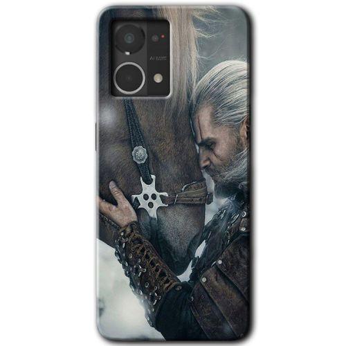 Oppo Reno 7 4G Kılıf HD Desen Baskılı Arka Kapak - Kadim Dost + Kırılmaz Cam