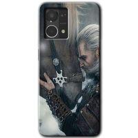 Oppo Reno 7 4G Kılıf HD Desen Baskılı Arka Kapak - Kadim Dost + Kırılmaz Cam