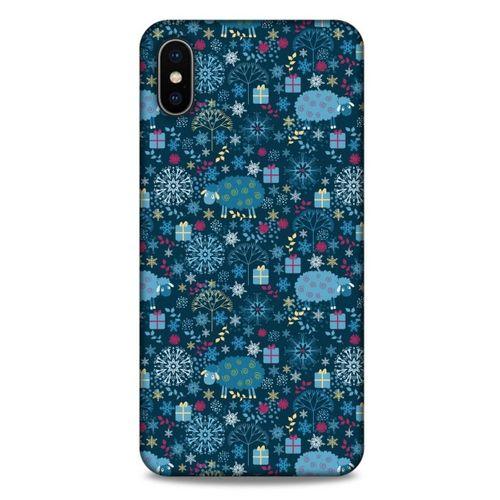 Yılbaşı Süsleri 29 Apple iPhone XS Max Kılıf Silikon Kapak