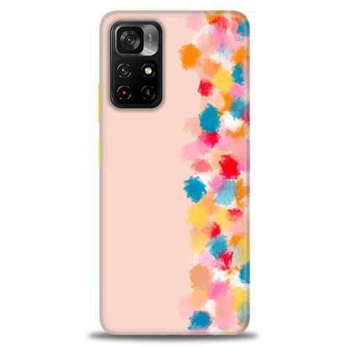 Xiaomi Redmi Note 11 Pro Plus Kılıf HD Baskılı Kılıf - Parça Tuval + Tam Ekran Koruyucu