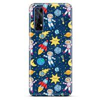 Spacex (7) Tema Telefon Kılıfı Oppo Realme 7 Kılıf