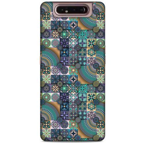 Ethnic Culture (67) Samsung Galaxy A80 Kılıf Silikon Kapak Desenli