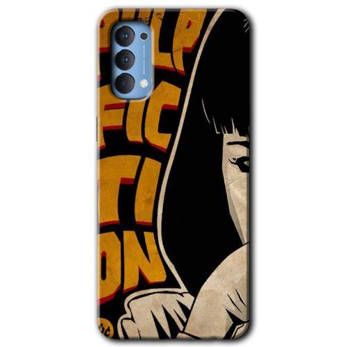 Oppo Reno 4 Kılıf HD Desen Baskılı Arka Kapak - Ucuz Roman