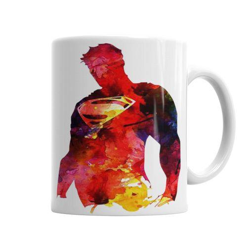 Super Man Kupa Bardak Porselen