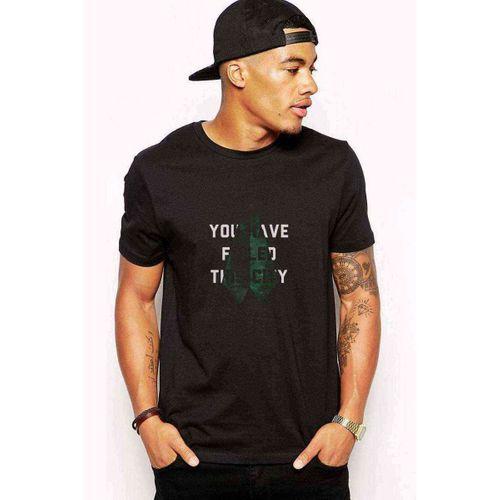 Arrow You Have Failed This City Baskılı Siyah Erkek Tshirt