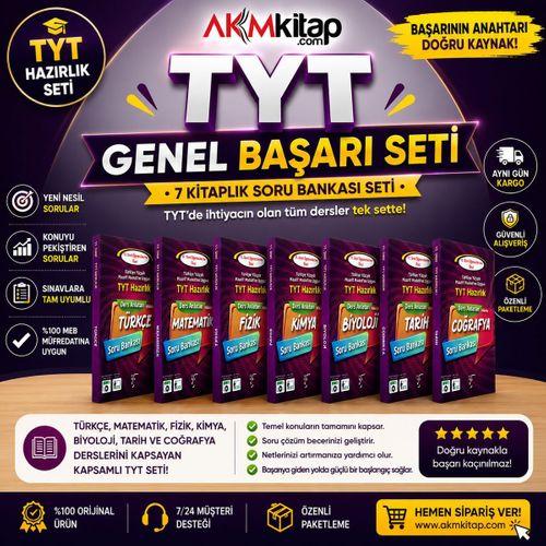 Karekök Yayınları 11. Sınıf TYT Hazırlık Ders Anlatan Soru Bankası Seti 7 Kitap