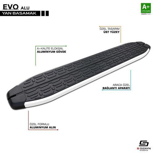 Evo Aluminyum Yan Basamak Profil 153 Cm Etekli
