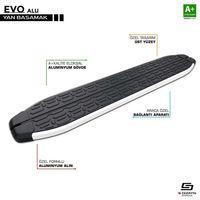 Evo Aluminyum Yan Basamak Profil 153 Cm Etekli