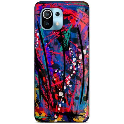 Lopard Xiaomi Mi 11 Uyumlu Kılıf Soyut Sanat (46) Core Armor Kılıf Desenli