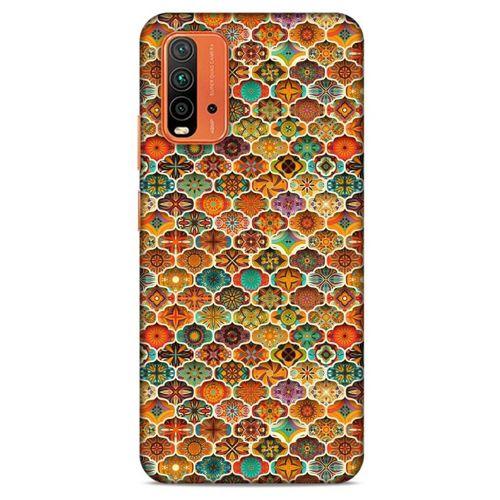 Lopard Xiaomi Redmi 9T Uyumlu Kılıf Ethnic Culture (61) Tam Koruma
