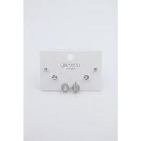 Çoklu Set Küpe - Gümüş