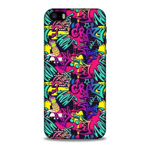Graffitix (43) Desenli Silikon Kapak Apple iPhone SE Kılıf