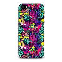 Graffitix (43) Desenli Silikon Kapak Apple iPhone SE Kılıf