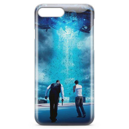 Apple iPhone 7 Plus Kılıf Skyline Arka Kapak Koruma Desenli Full Koruyucu