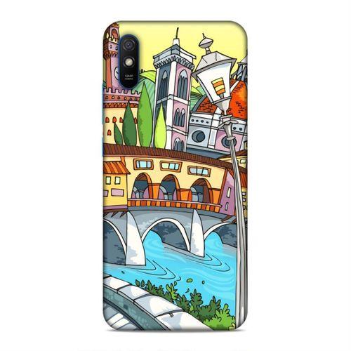 Xiaomi Redmi 9a Kılıf Floransa Romantik Arka Kapak Silikon Koruma Full Koruyucu